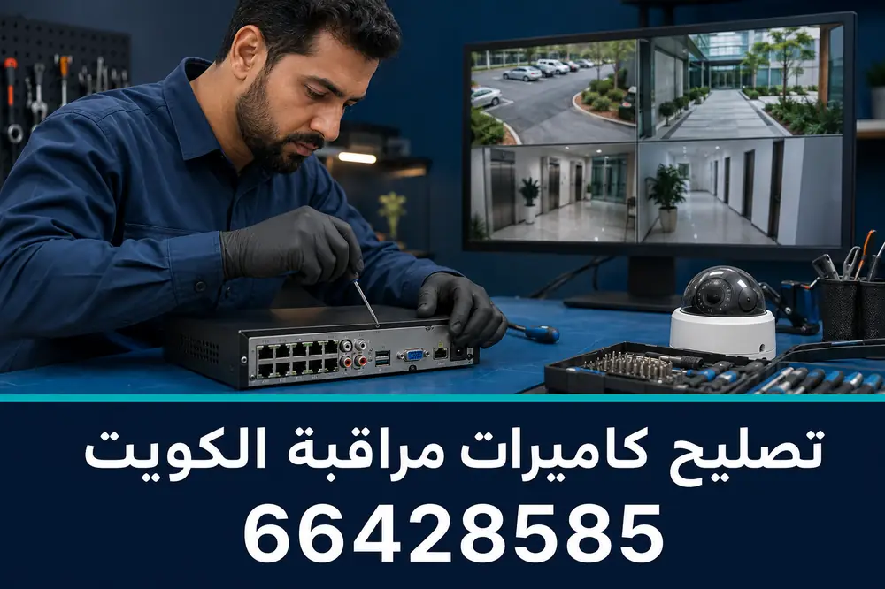 تصليح كاميرات المراقبة وجهاز التسجيل في حولي